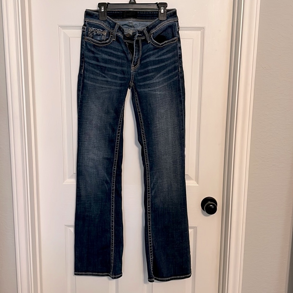Buckle Black bootcut jeans 26x32